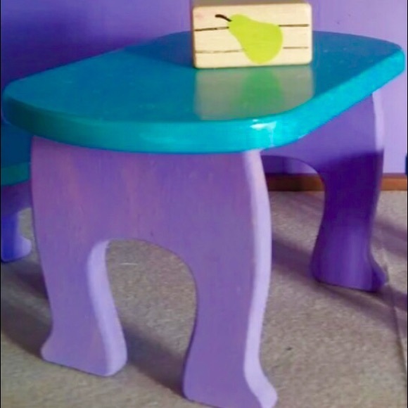 Adorable Vintage Dining room Dollhouse furniture - Picture 7 of 8